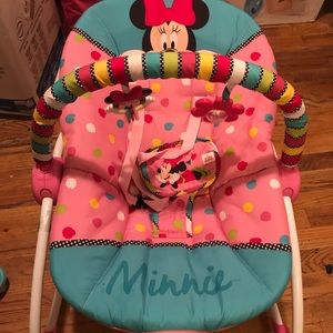 minnie mouse walker and rocker